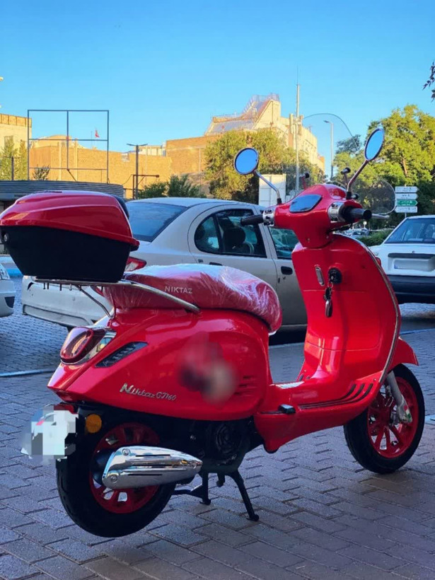 موتور سیکلت نیکتاز GT 160CC طرح وسپا اسکوتری 1404