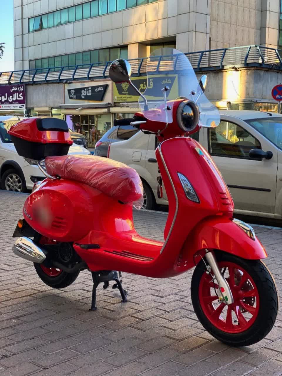 موتور سیکلت نیکتاز GT 160CC طرح وسپا اسکوتری 1404