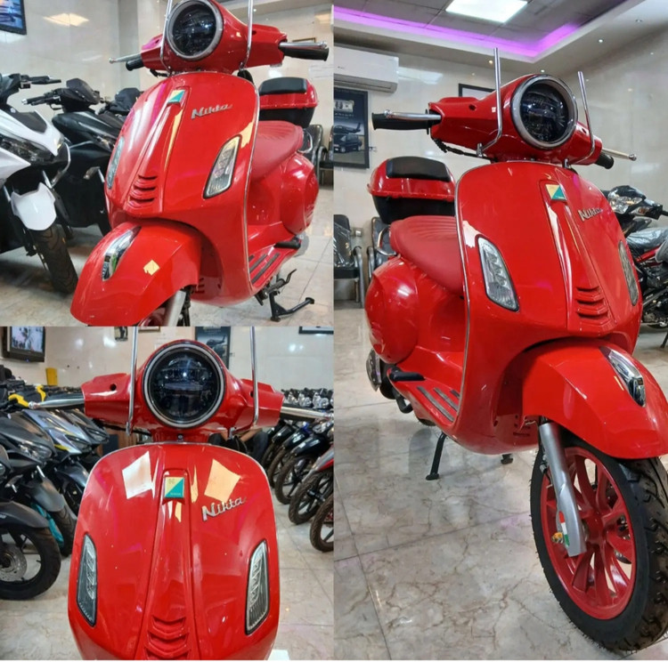 موتور سیکلت نیکتاز GT 160CC طرح وسپا اسکوتری 1404