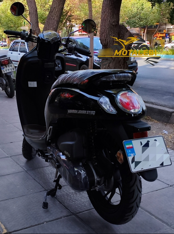 اسکوپی همراه سیکلت جهان 150SY سی سی ترمز 1405 ABS