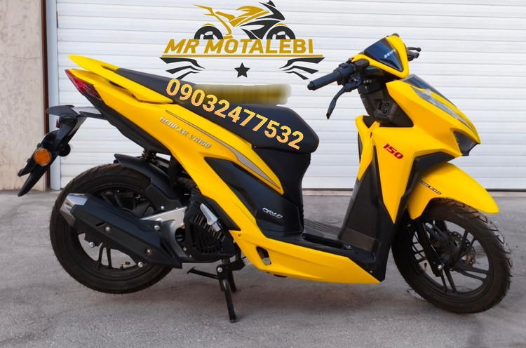 موتور سیکلت طرح کلیک به پر مدل VR150 صفر 1404